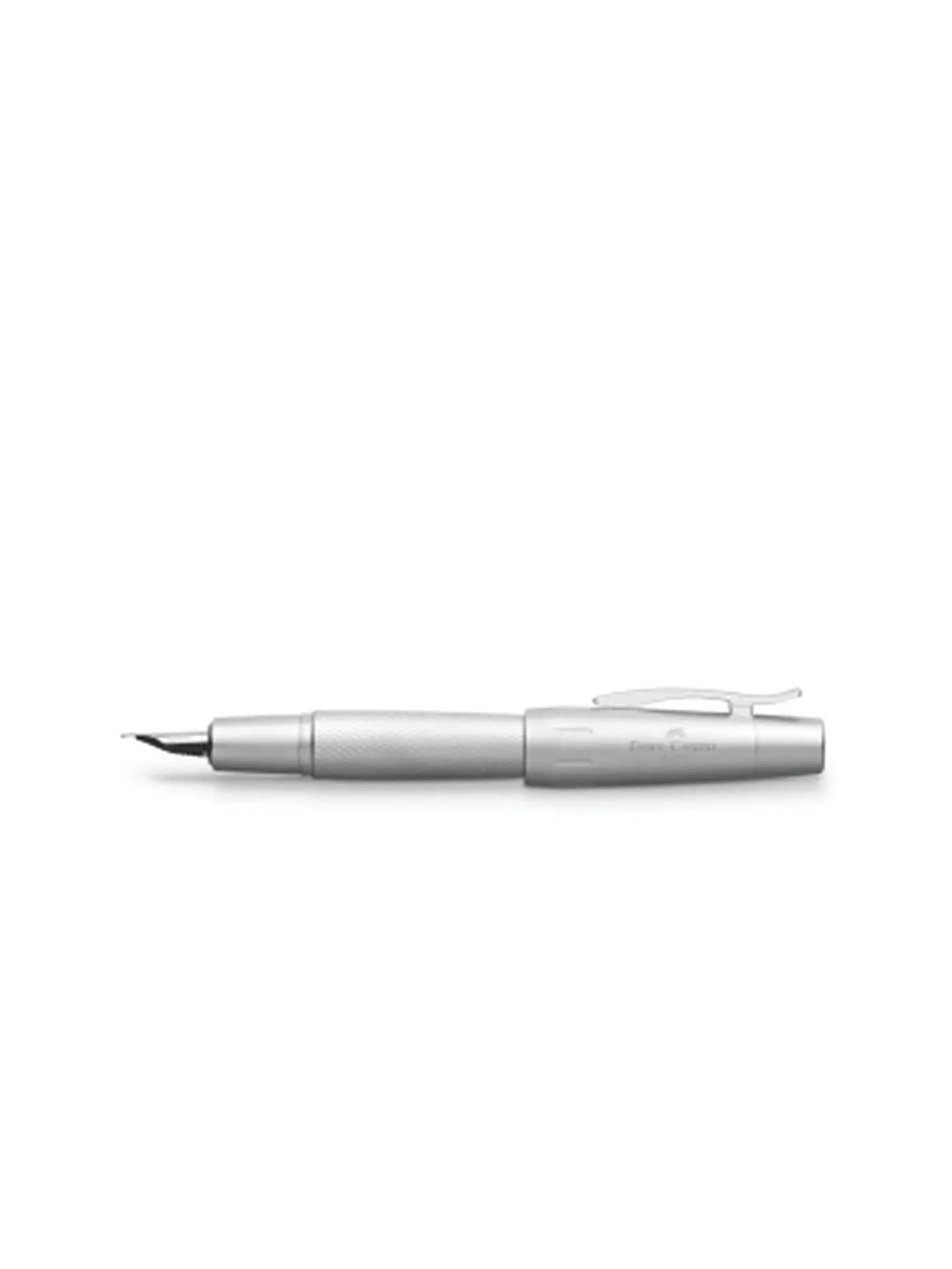 FABER-CASTELL | Füller e-motion pure mittel (Silver) | 